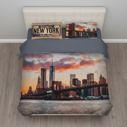 Bassetti brooklyn double duvet - double,